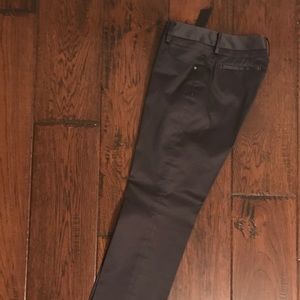 Banana Republic Straight Leg Charcoal Dress Pants